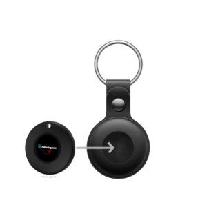 Pakkatag Nyckelring Läder Hållare - 2-pack
