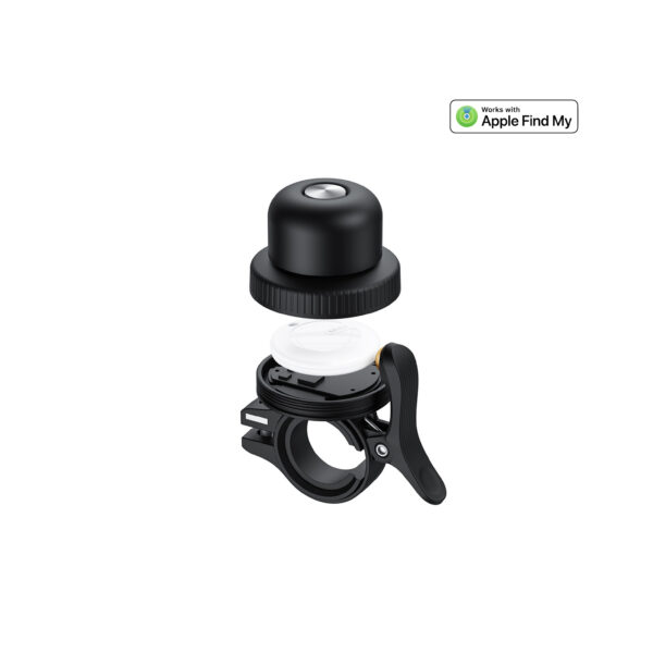 Bicycle tracker holder including 1 Pakkatag (iOS MFi-certifierad) tracker